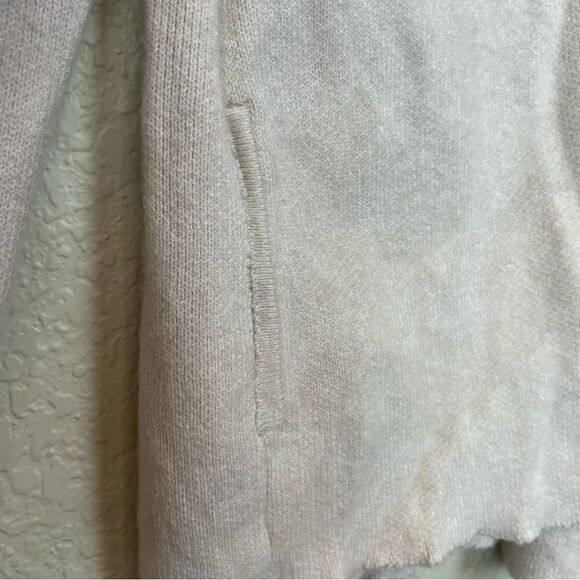 Magaschoni Open Front Long Sleeve Cardigan in Cream size Medium - Picture 8 of 12